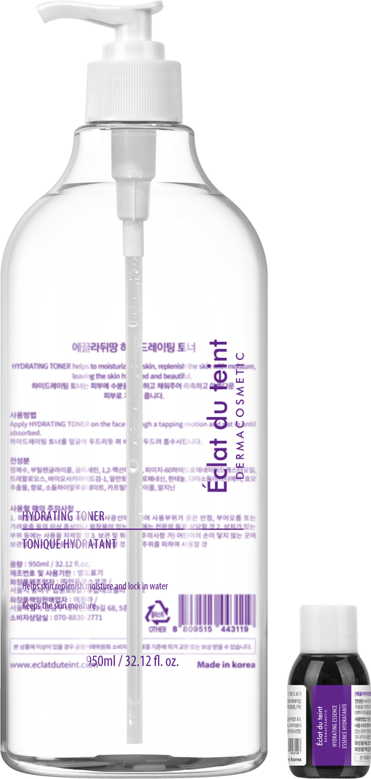 Éclat du teint Hydrating Toner & Essence (950 ml) PRO