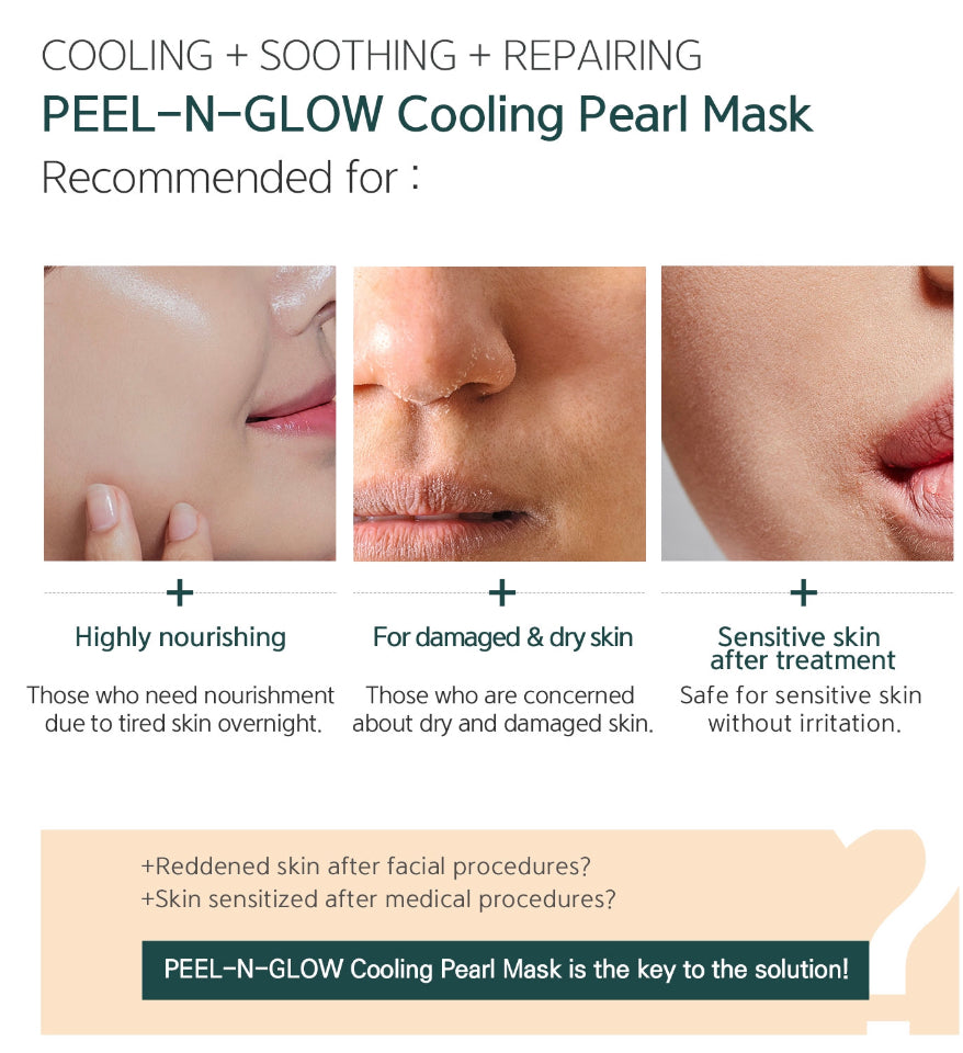 Peel N Glow Cooling Pearl Mask
