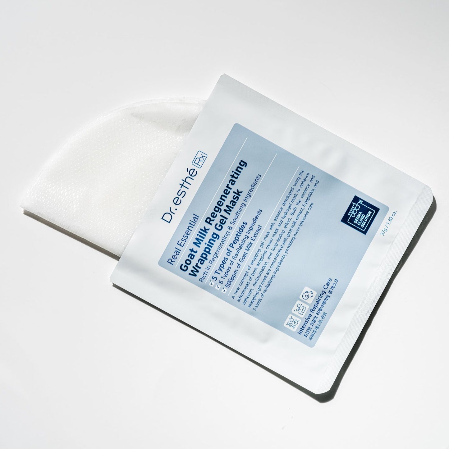 Real Essential Goat Milk Regenerating Wrapping Gel Mask 37g x 4ea