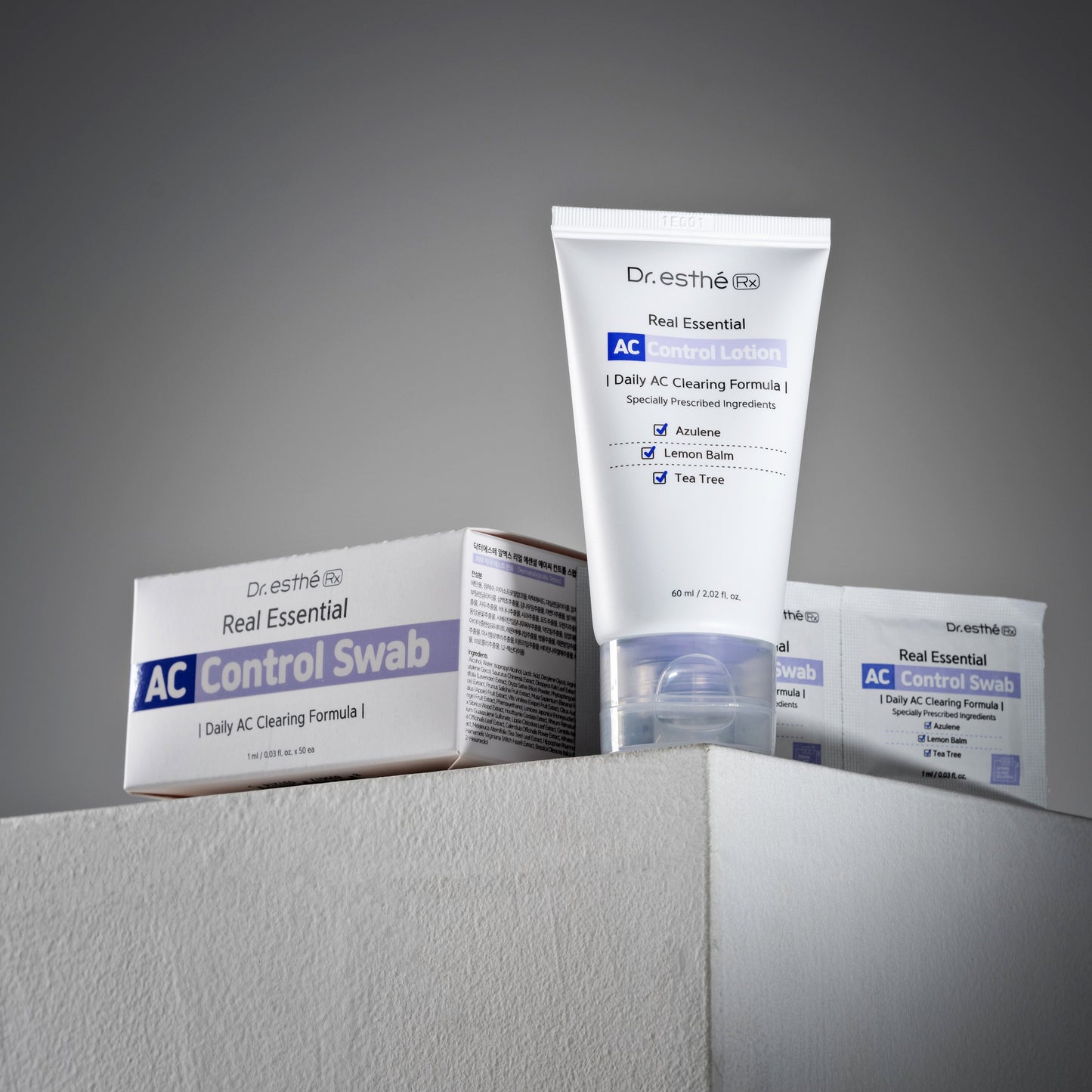 Real Essential AC Control Program (Swab & Lotion Set)