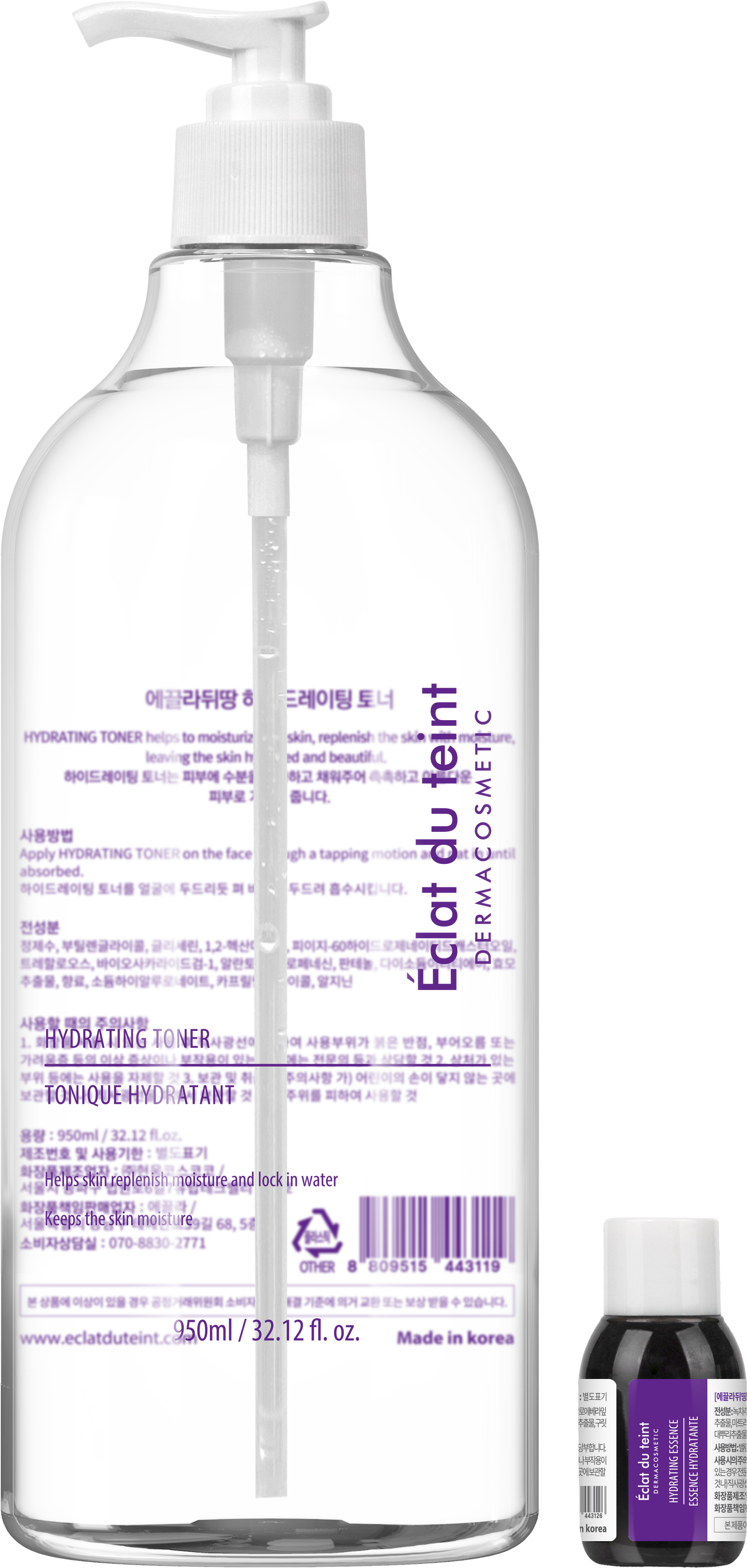 Éclat du teint Hydrating Toner & Essence (950 ml) PRO