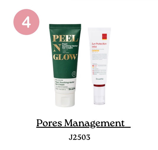 Dr Esthe Nov Promo 4. Peel N Glow Gel Cream + Sun Protection Mild