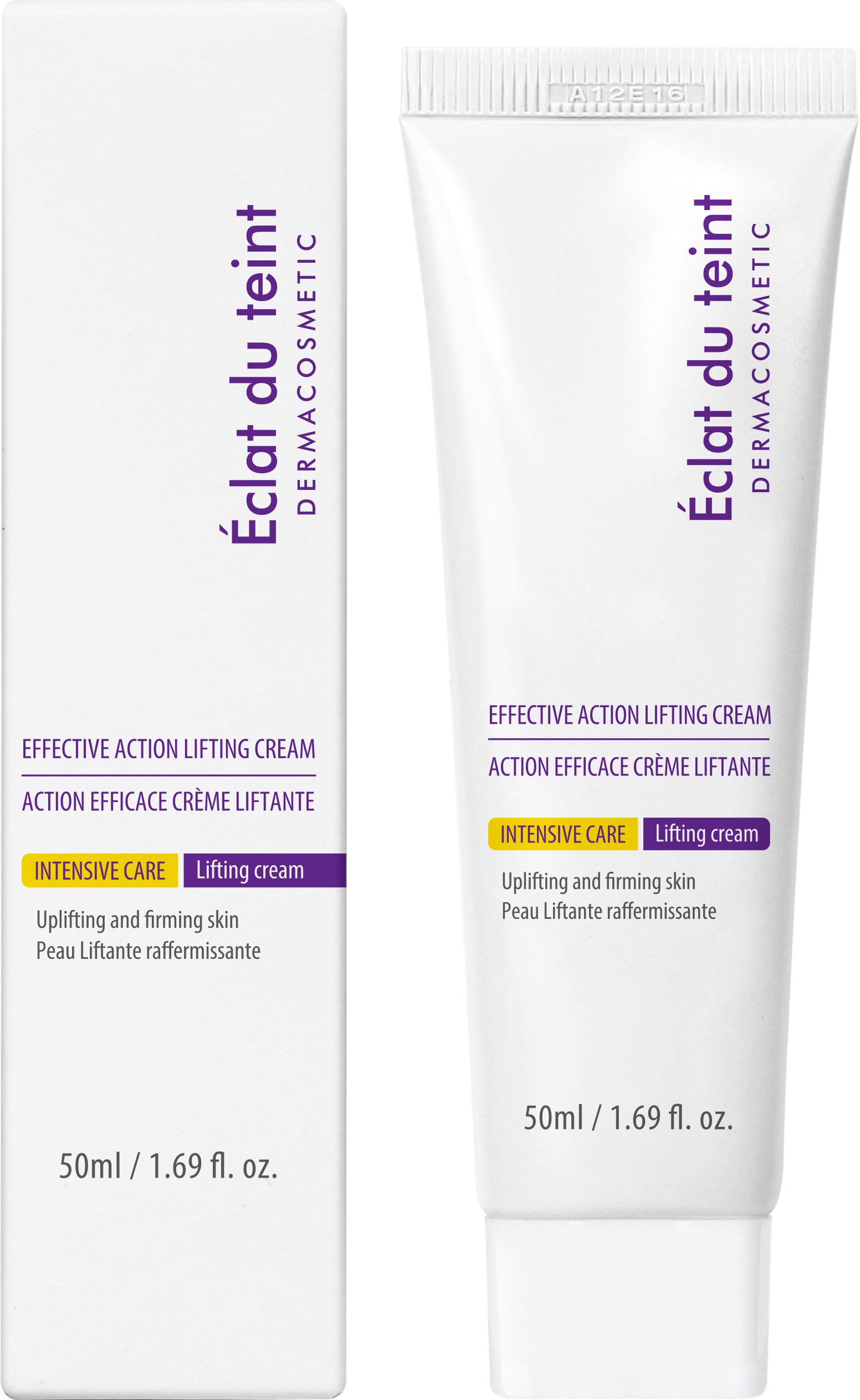 Éclat du Teint DermaCosmetic lifting cream packaging on a white background