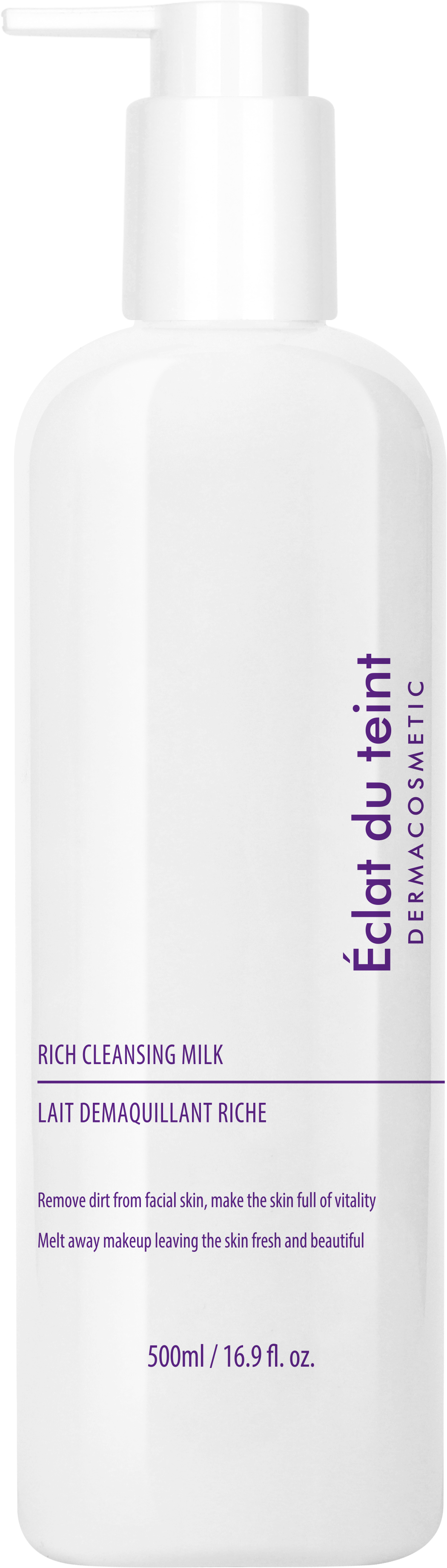 Éclat du teint Rich Cleansing Milk 500ml (PRO)