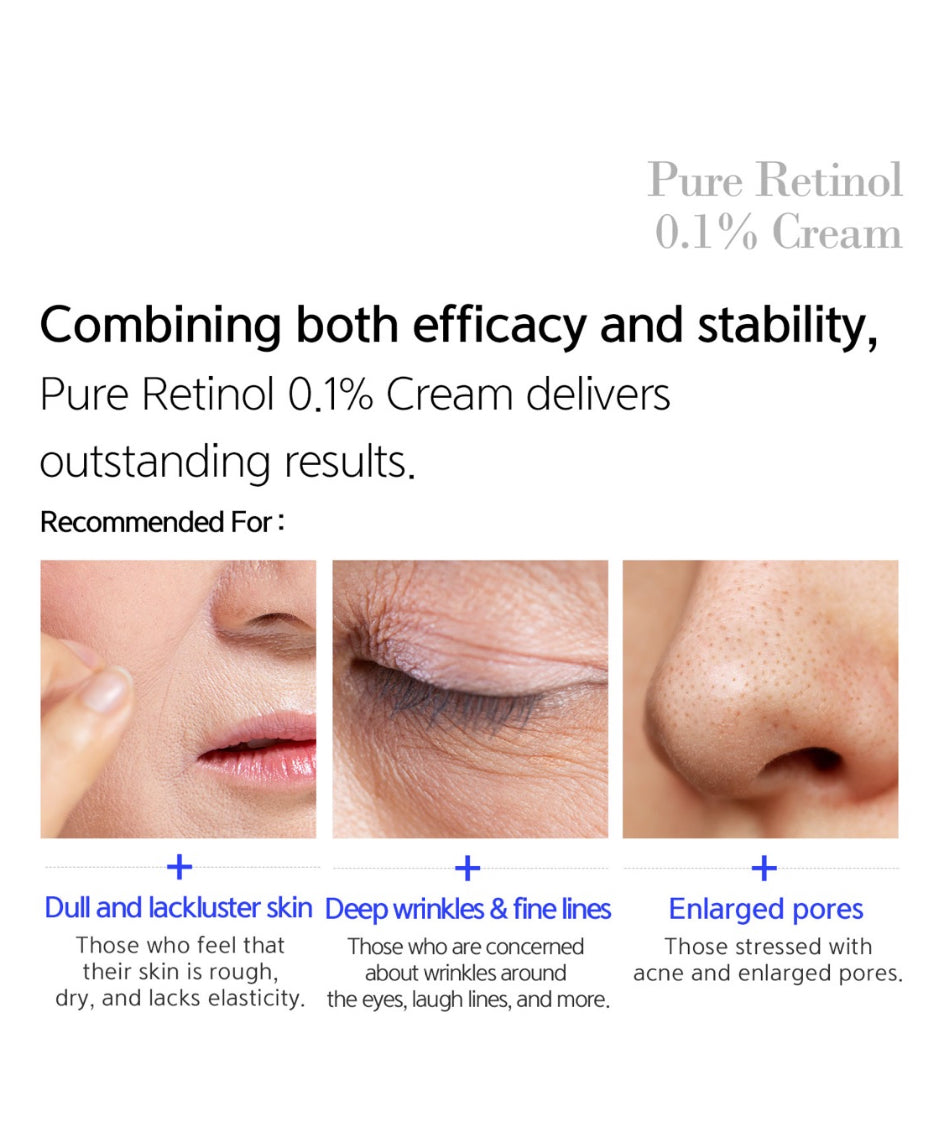 Pure Retinol 0.1% Cream 30ml