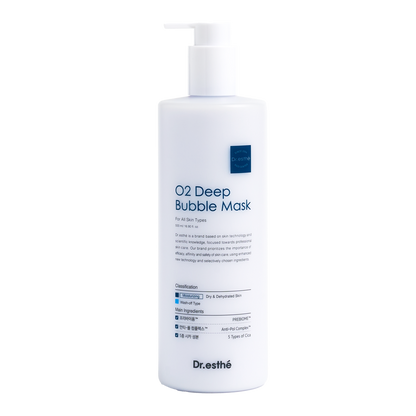 O2 Deep Bubble Mask + Pro-Relief Cream Mask